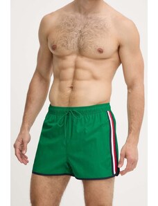 Tommy Hilfiger pantaloncini da bagno uomo colore verde UM0UM03217