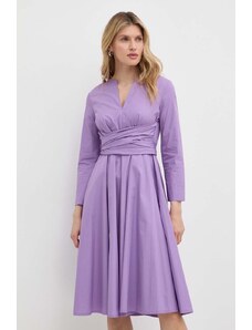 MAX&Co. vestito in cotone colore violetto 2416221154200