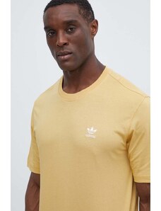 adidas Originals t-shirt in cotone uomo colore giallo IR9695