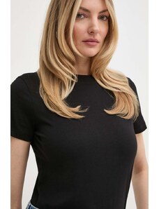 Silvian Heach t-shirt in cotone donna colore nero