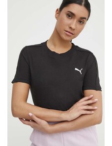 Puma t-shirt in cotone HER donna colore nero 677883