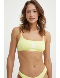 Tommy Hilfiger top bikini colore giallo UW0UW05392