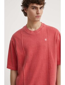 G-Star Raw t-shirt in cotone uomo colore rosa D24631-C756