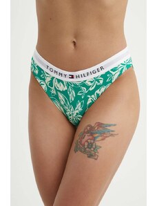 Tommy Hilfiger slip da bikini colore verde UW0UW05365