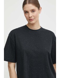 Hummel t-shirt Ultra Boxy donna colore nero