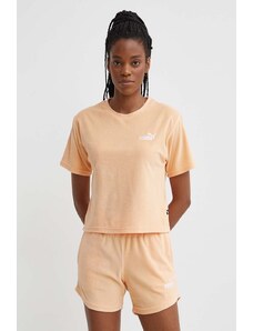 Puma t-shirt donna colore arancione 677947