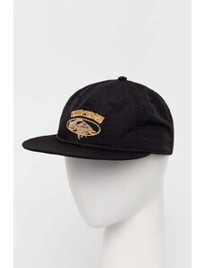 Quiksilver berretto da baseball colore nero con applicazione