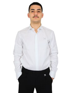 Camicie Uomo RICHMOND X UMP24105CA Cotone Bianco -