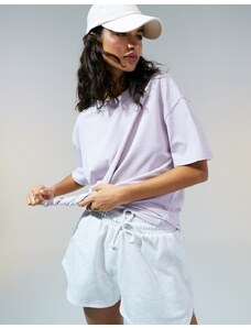 ASOS DESIGN - T-shirt oversize lilla slavato-Viola