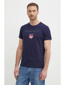 Gant t-shirt in cotone colore blu navy
