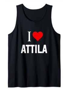 Great I Love Attila Apparel Amo Attila Canotta