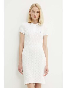 Polo Ralph Lauren vestito in cotone colore bianco 211943139