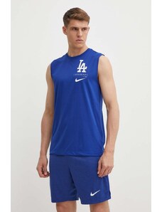 Nike top Los Angeles Dodgers uomo colore blu