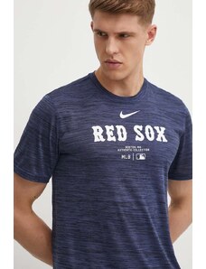 Nike t-shirt Boston Red Sox uomo colore blu navy