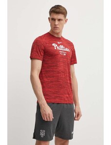 Nike t-shirt Philadelphia Phillies uomo colore rosso