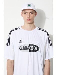 adidas Originals t-shirt Climacool uomo colore bianco JH4964