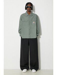 Carhartt WIP camicia Longsleeve Craft Shirt uomo colore verde I033021.1YFXX