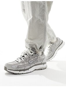 Nike - P-6000 PRM - Sneakers argento e bianche