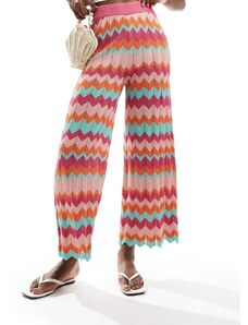 Scalpers - Pantaloni in maglia multicolore