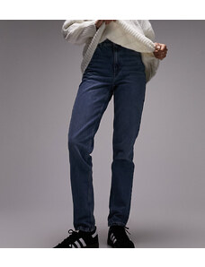 Topshop Tall - Original - Mom jeans blu medio