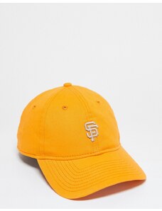 New Era - 9twenty - Cappellino arancione slavato con logo piccolo dei San Francisco Giants