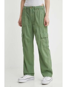 Billabong pantaloni in cotone colore verde ABJNP00419