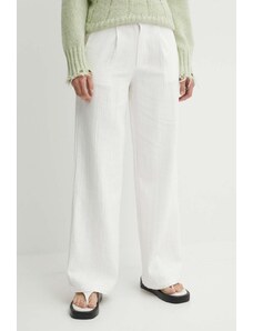 Résumé pantaloni in cotone AnselRS Pant colore bianco 20611125