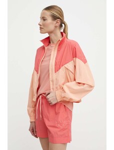 Casall giacca da sport Color Block colore arancione