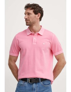 United Colors of Benetton polo in cotone colore rosa