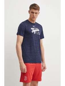 Nike t-shirt Detroit Tigers uomo colore blu navy