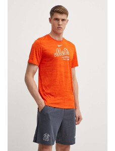 Nike t-shirt New York Mets uomo colore arancione