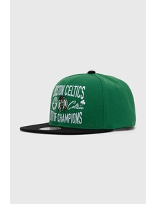 Mitchell&Ness berretto da baseball NBA BOSTON CELTICS colore verde con applicazione
