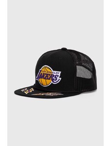 Mitchell&Ness berretto da baseball NBA LOS ANGELES LAKERS colore nero con applicazione