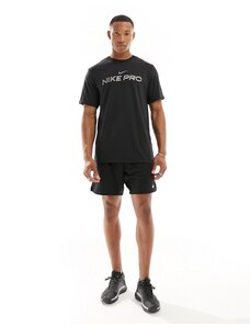 Nike Training Nike Pro Training - T-shirt base layer nera-Nero