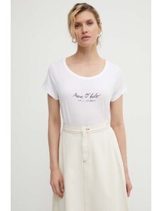 Marc O'Polo t-shirt in cotone donna colore bianco 404206751431