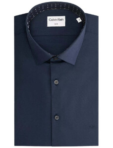 Calvin Klein camicia slim fit blu K10K112744
