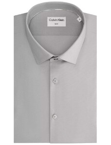 Calvin Klein camicia slim fit grigio perla K10K108229