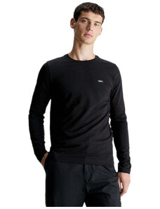 Calvin Klein t-shirt nera manica lunga Stretch slim fit K10K112725