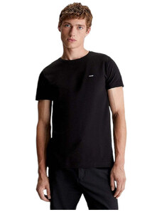 Calvin Klein t-shirt nera stretch slim fit K10K112724