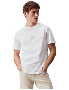 Calvin Klein t-shirt bianca optic line logo K10K112489