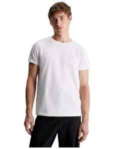 Calvin Klein t-shirt bianca stretch slim fit K10K112724