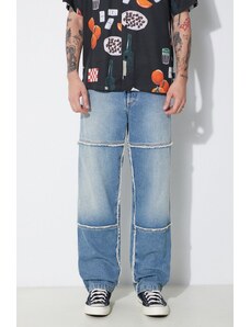 Marcelo Burlon jeans Medium Stone Dnm Straight uomo CMYA030S24DEN0013400