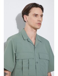 Carhartt WIP camicia S/S Evers Shirt uomo colore verde I033022.1YFXX