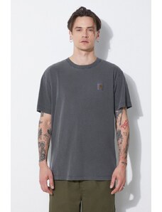 Carhartt WIP t-shirt in cotone S/S Nelson T-Shirt uomo colore grigio I029949.98GD