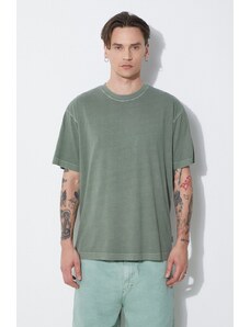 Carhartt WIP t-shirt in cotone S/S Dune T-Shirt uomo colore verde I032998.1YFGD