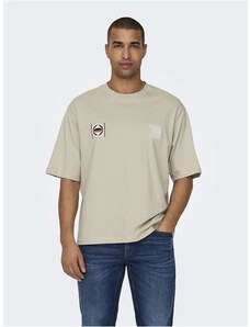 T-SHIRT ONLY&SONS Uomo 22028675/Silver