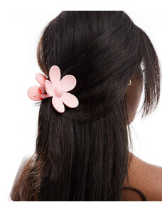 South Beach x Misha Grimes - Pinza per capelli rosa a forma di fiore
