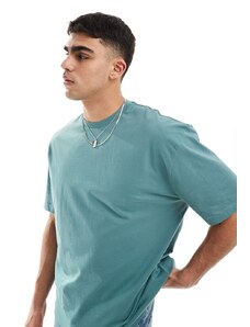 ASOS DESIGN - T-shirt oversize blu