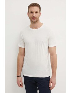 United Colors of Benetton t-shirt in cotone uomo colore beige