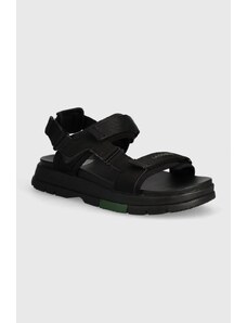 Lacoste sandali Suruga Premium Textile Sandals donna colore nero 47CFA0015